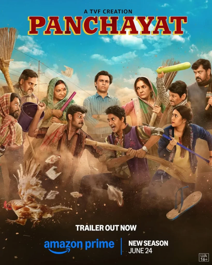 Panchayat Season 4 will premiere on 24 June 2025 on Amazon Prime Video